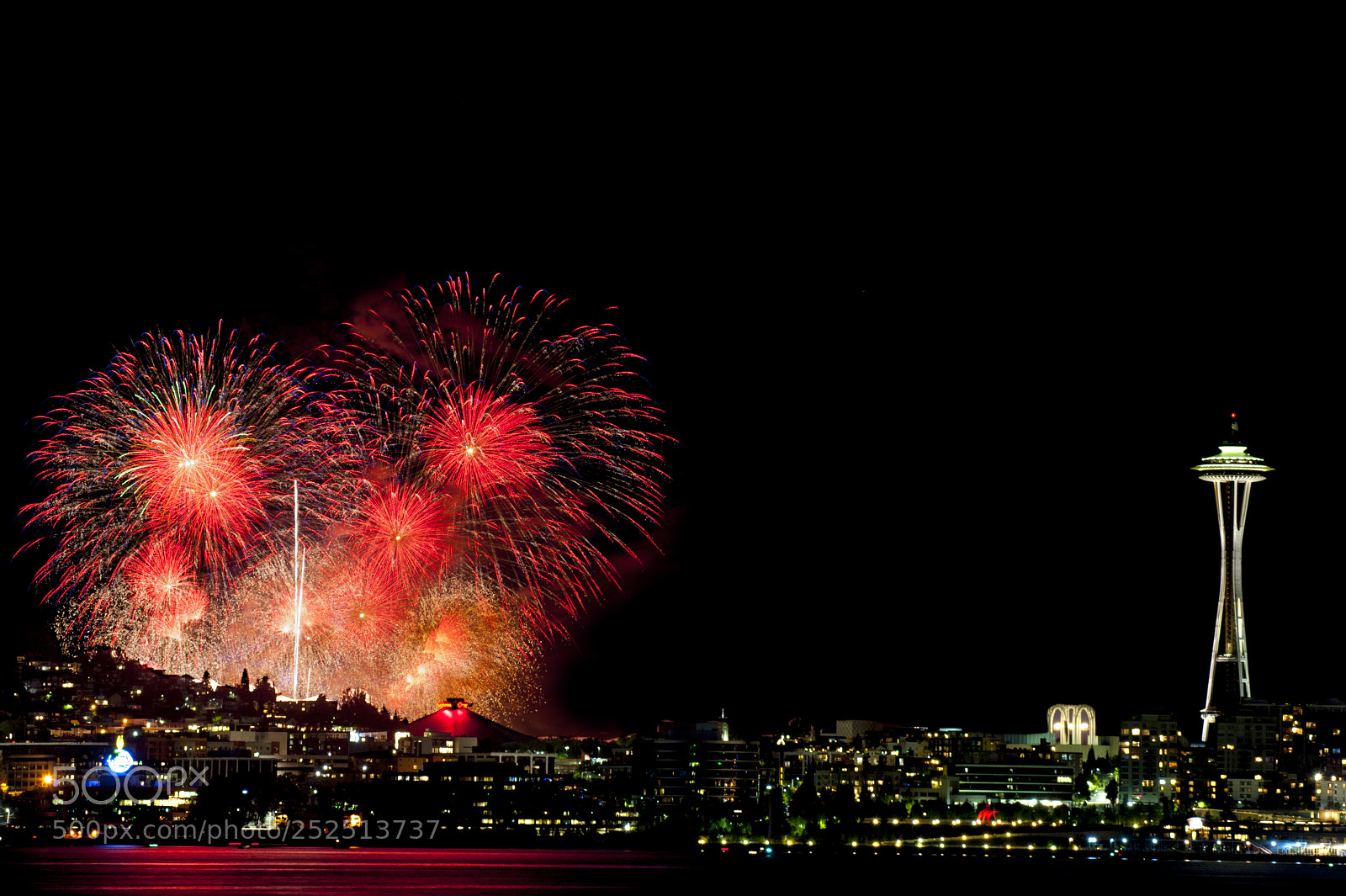 Nikon D700 sample photo. Space needle 4th of photography