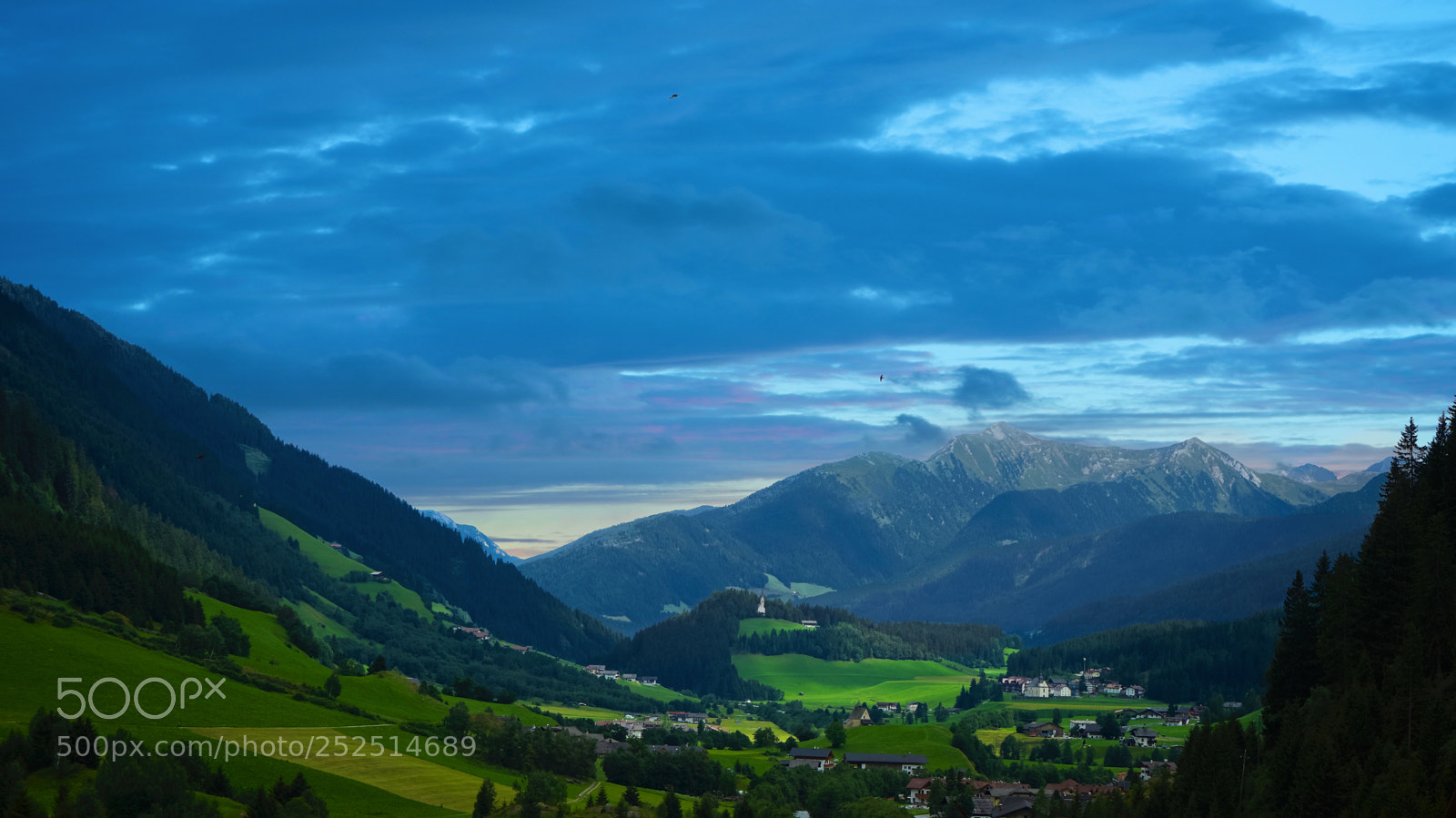 Sony a7 II sample photo. Ridanna valley at sunset photography