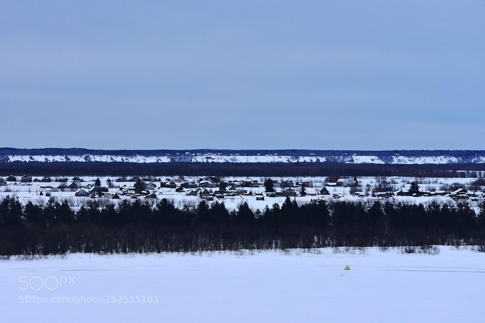 Nikon D7200 sample photo. Road to snow photography