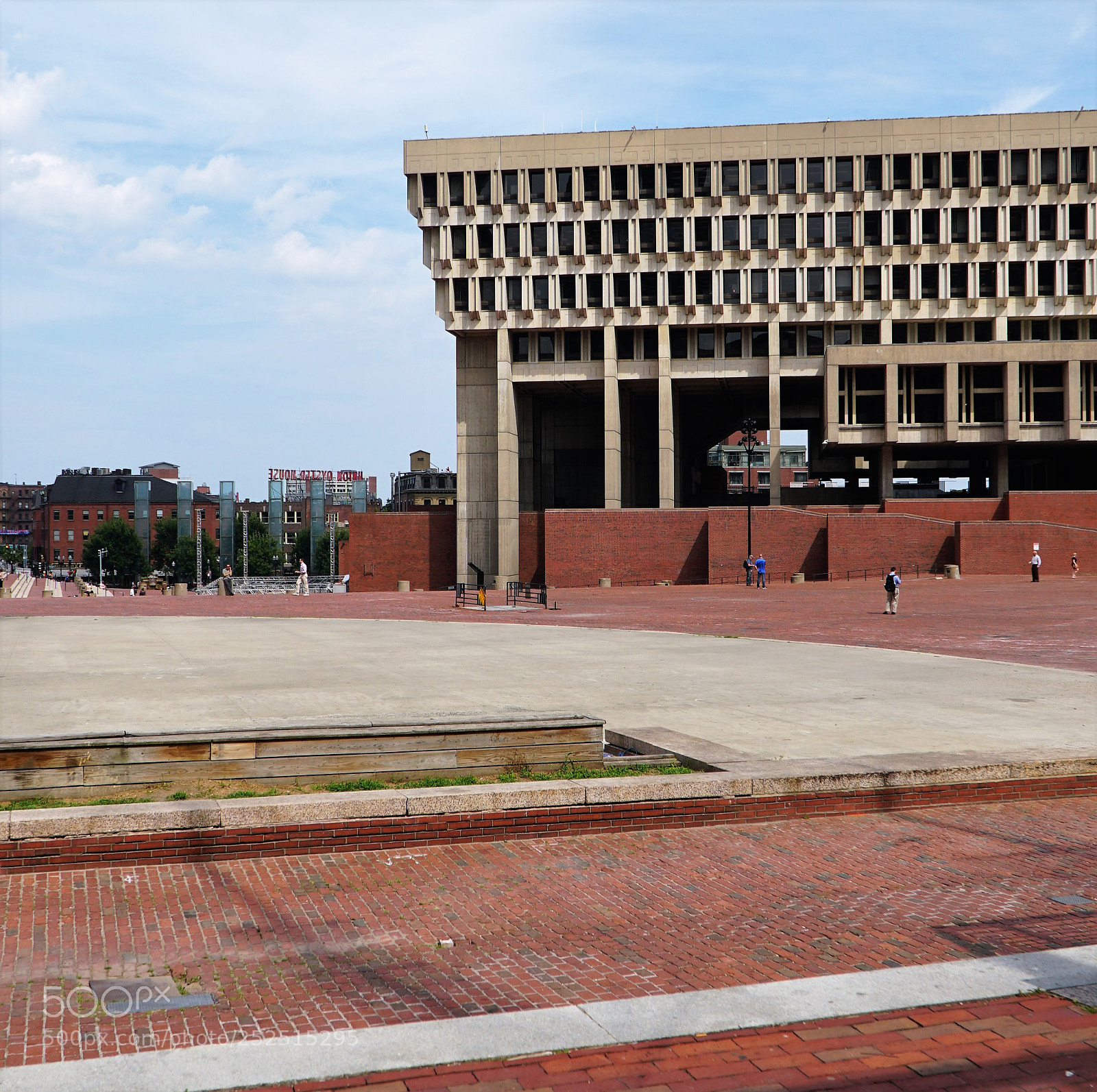 Sony a6500 sample photo. Boxton'x city hall plaza photography