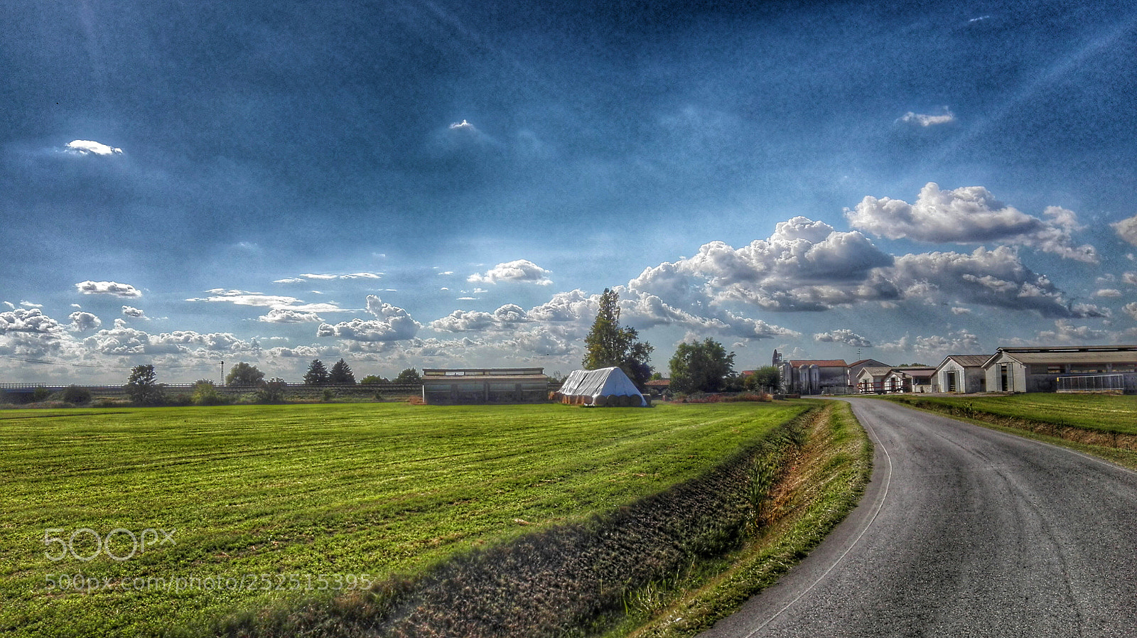 HUAWEI P8 Lite sample photo. Countryside in italy lombardia photography
