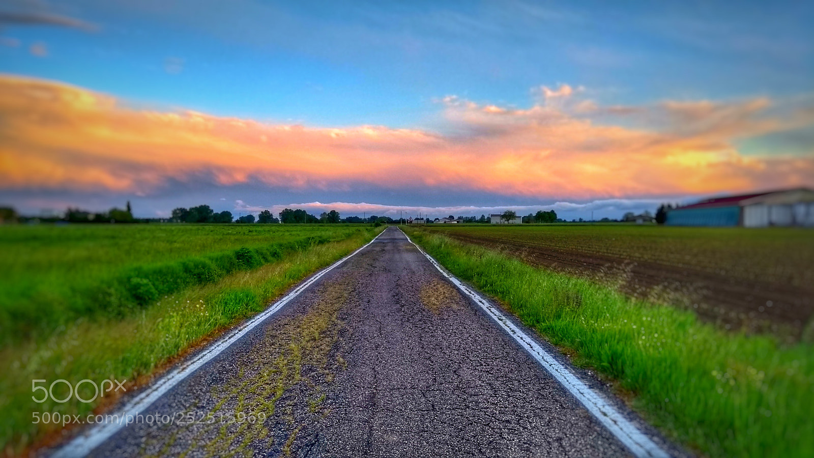Motorola Moto G (5th Gen) sample photo. Countryside road photography