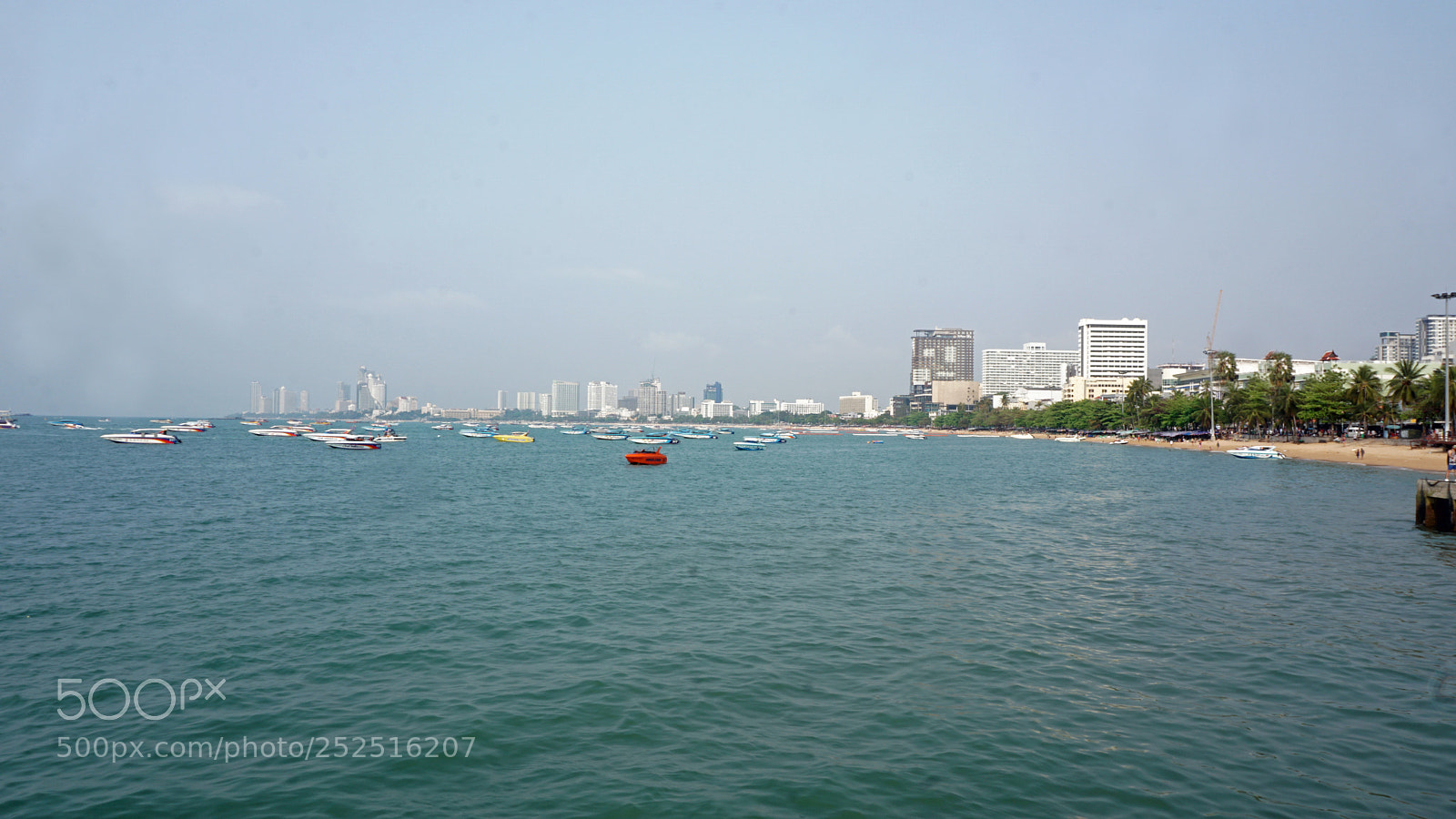 Sony a6000 sample photo. Coastline of pattaya photography
