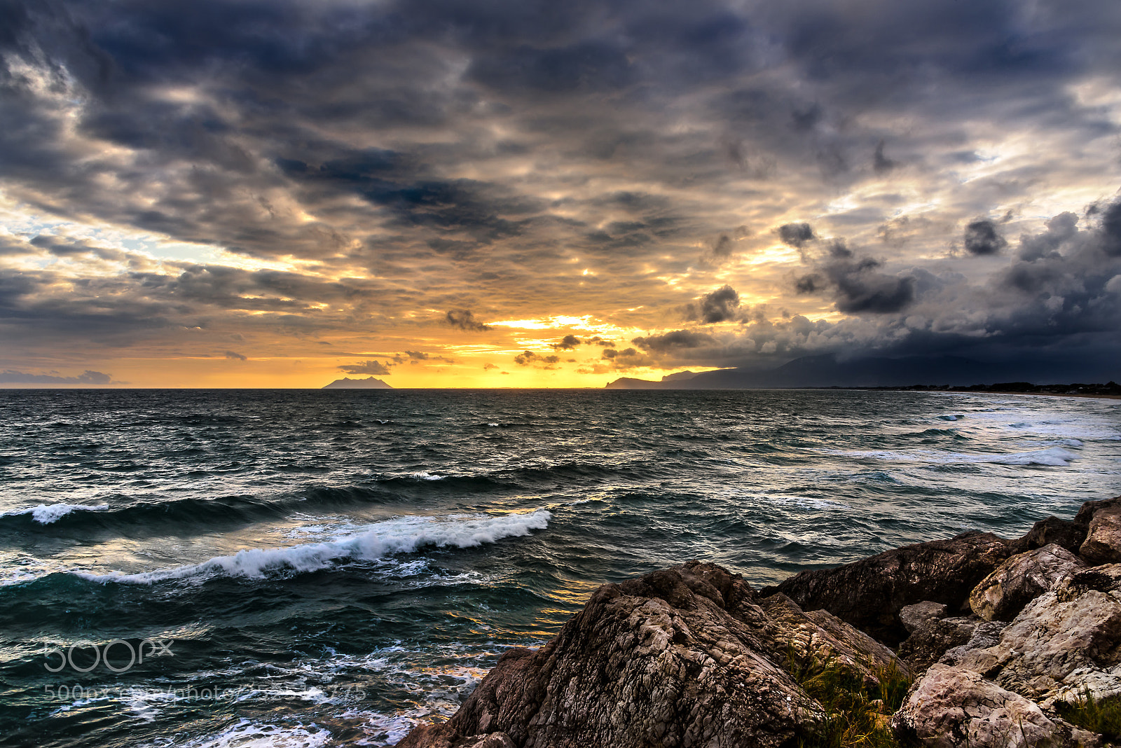 Nikon D810 sample photo. View on the coast photography
