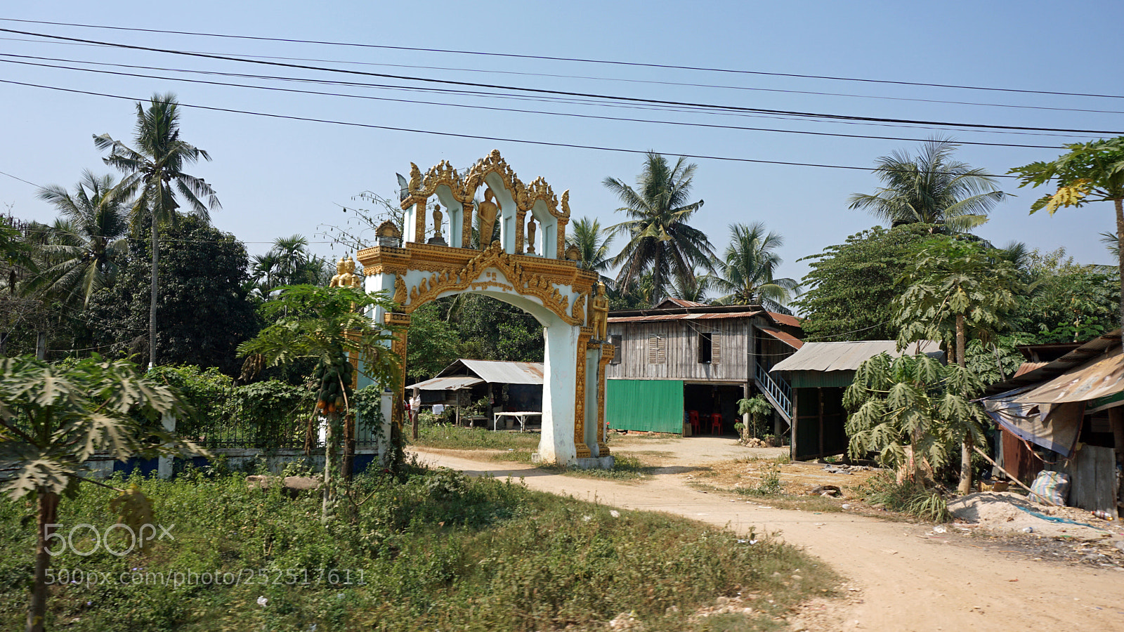 Sony a6000 sample photo. Araund battambang village photography