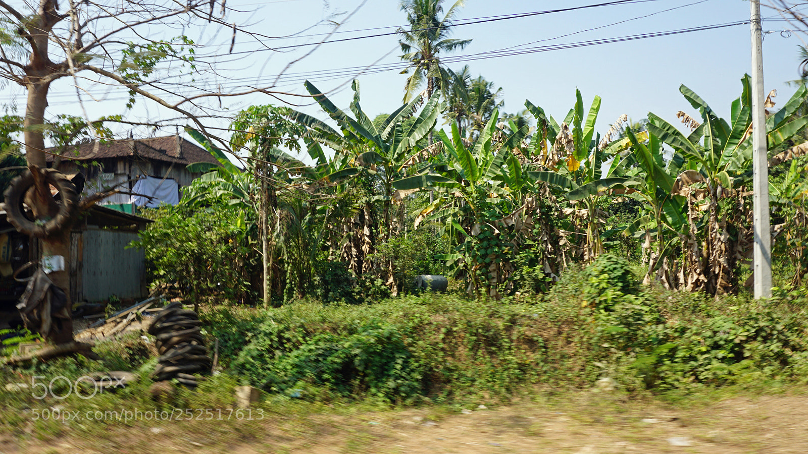 Sony a6000 sample photo. Araund battambang village photography