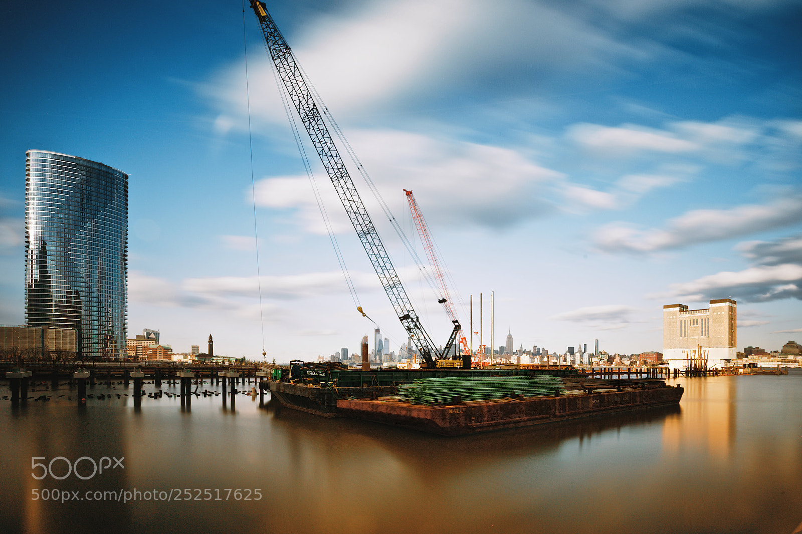Canon EOS 5D sample photo. Jersey barge photography
