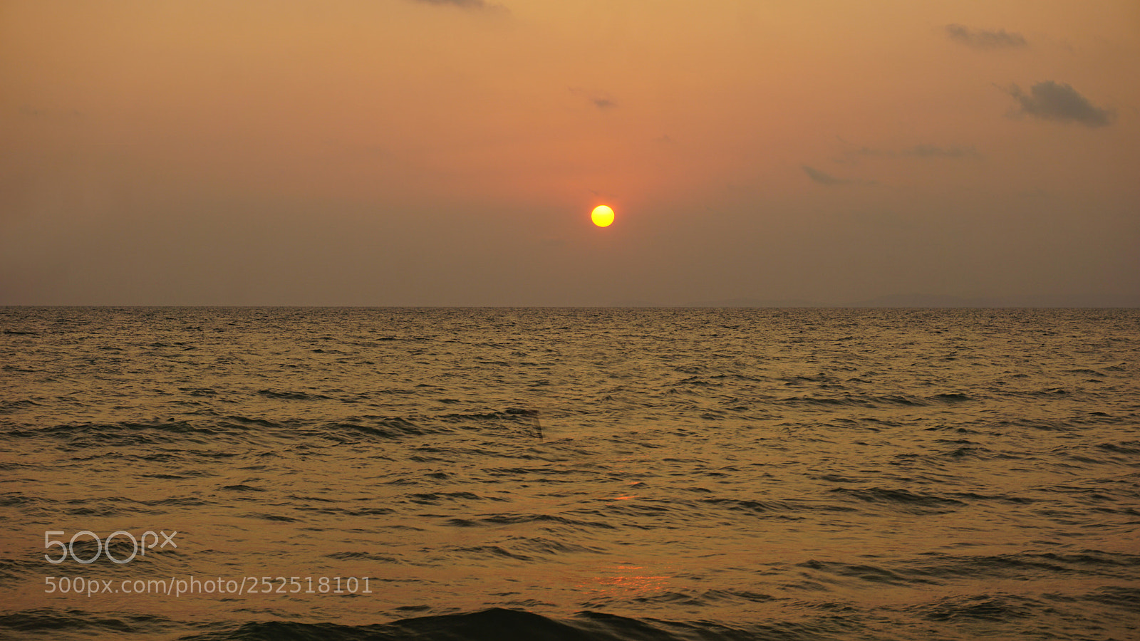 Sony a6000 sample photo. Sunset at otres beach photography