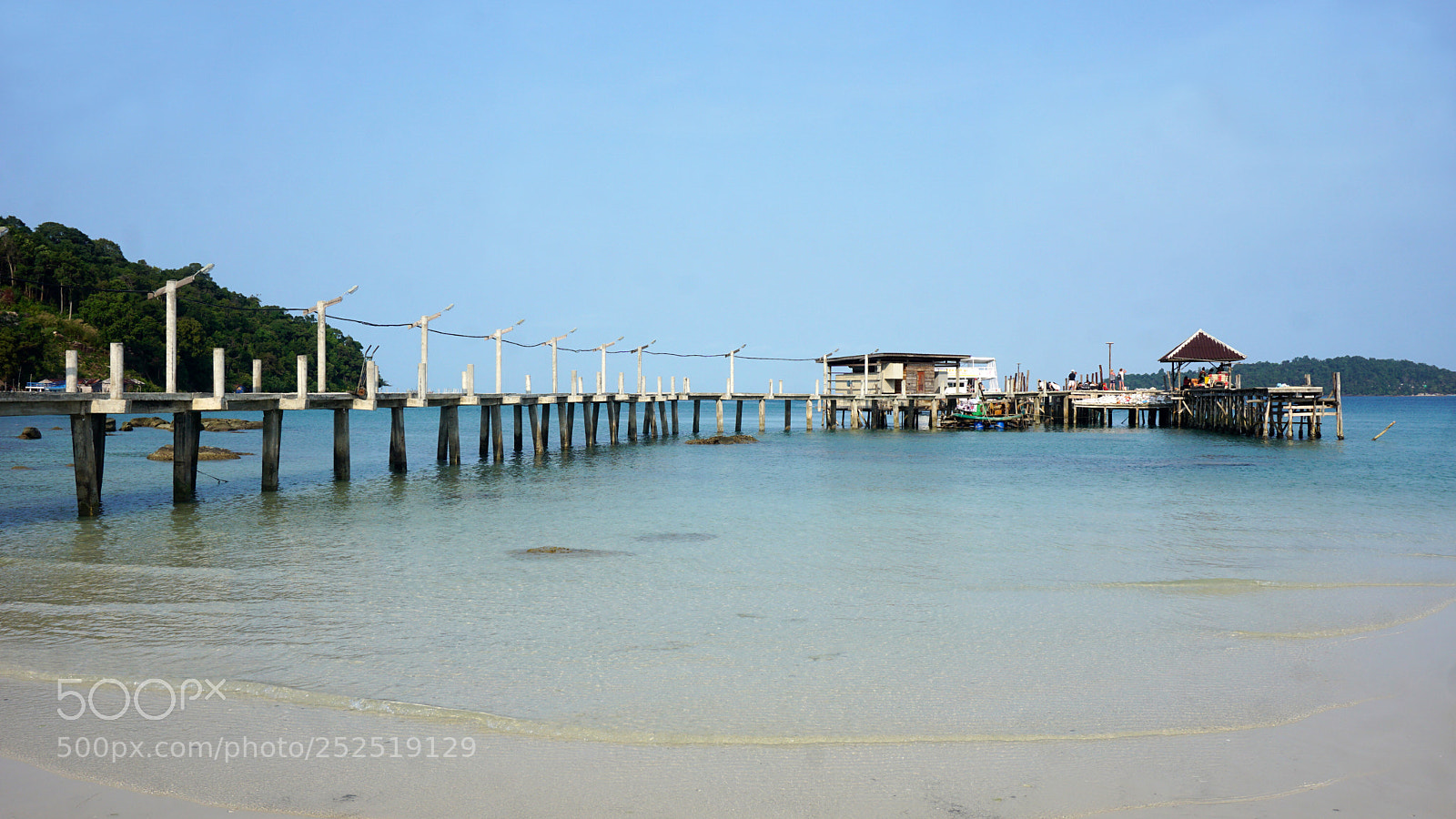 Sony a6000 sample photo. Jetty on koh rong photography