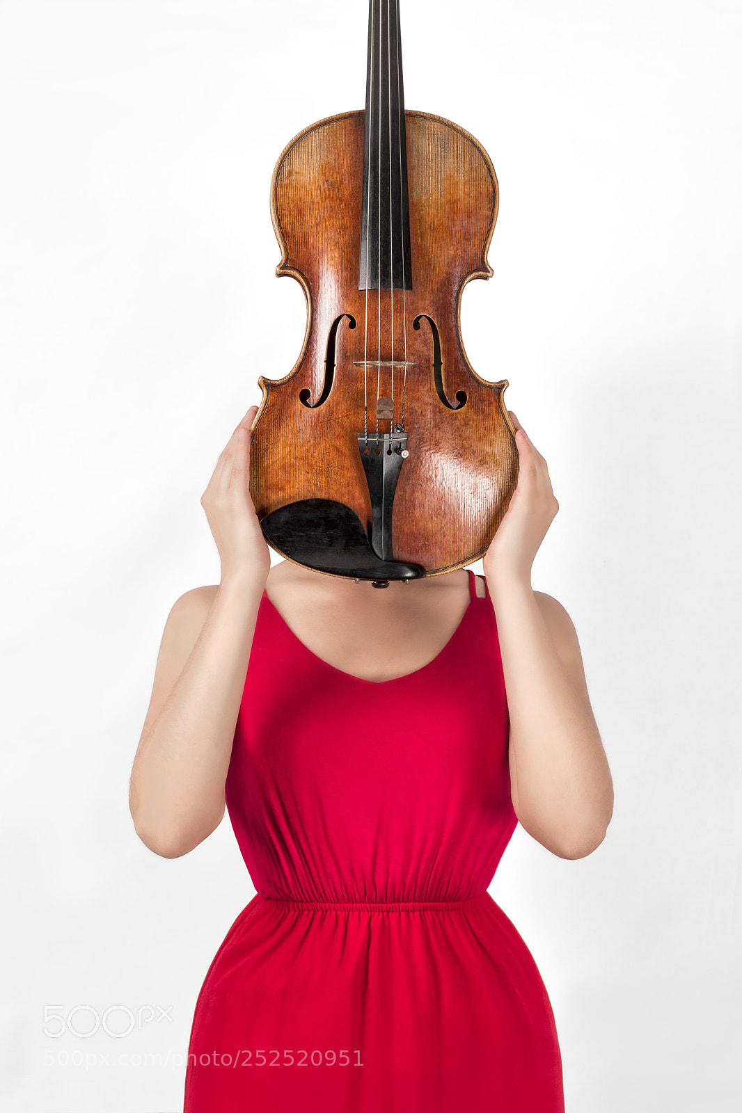 Nikon D5500 sample photo. Mujer de la viola photography