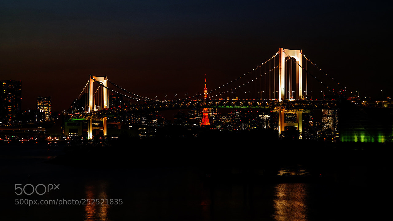 Samsung NX300 sample photo. Night view photography