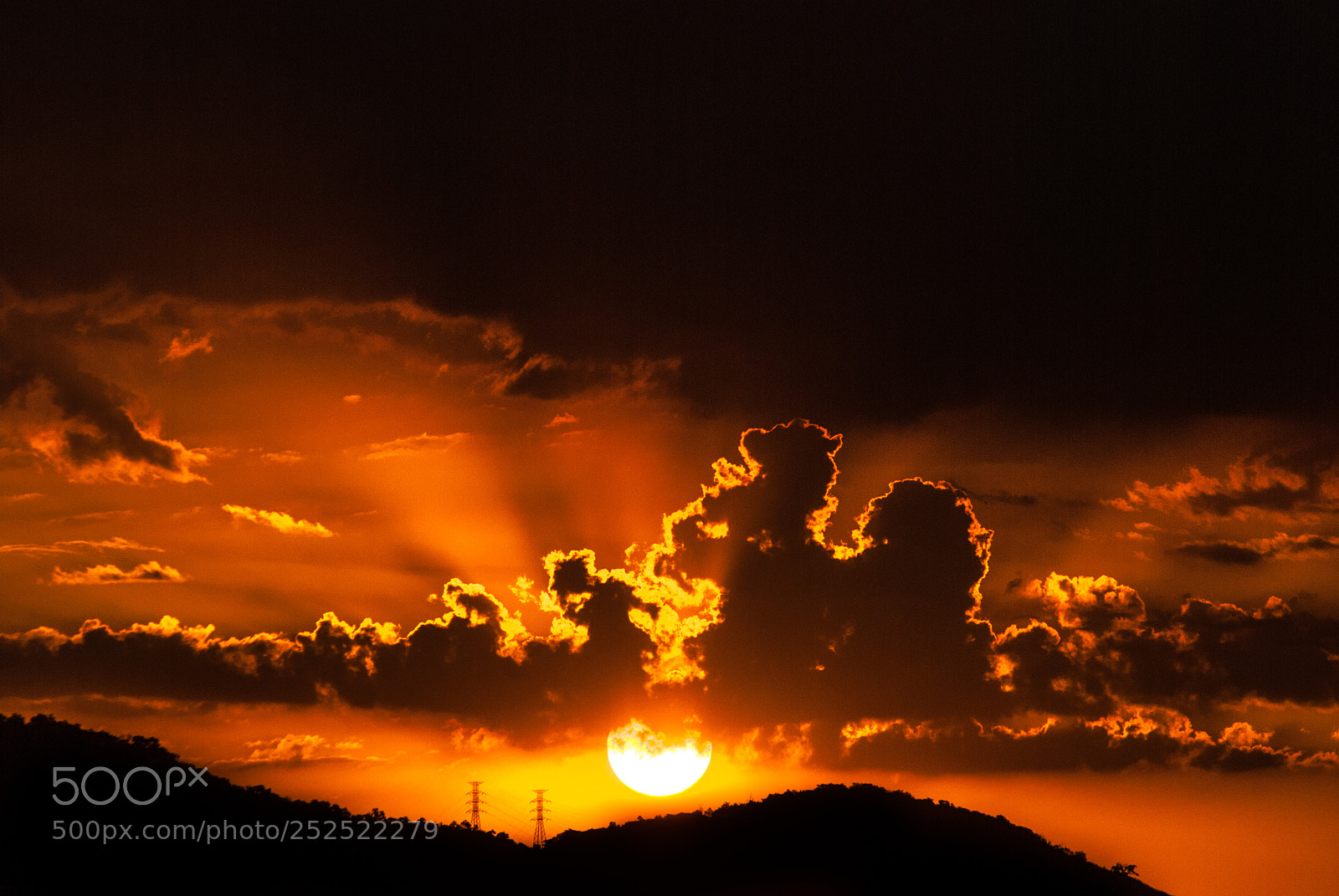 Nikon D80 sample photo. An unbelieveable sunset photography