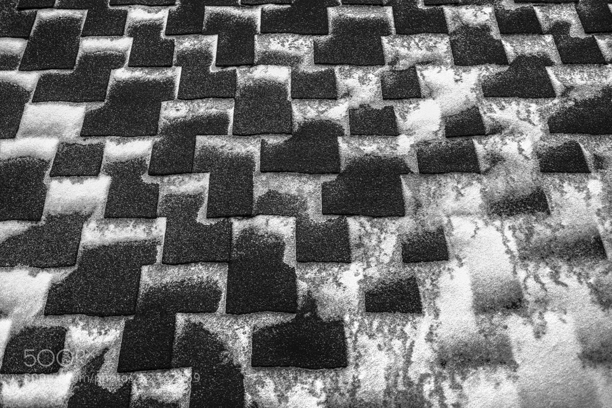 Sony a7R III sample photo. Winter checkerboard photography