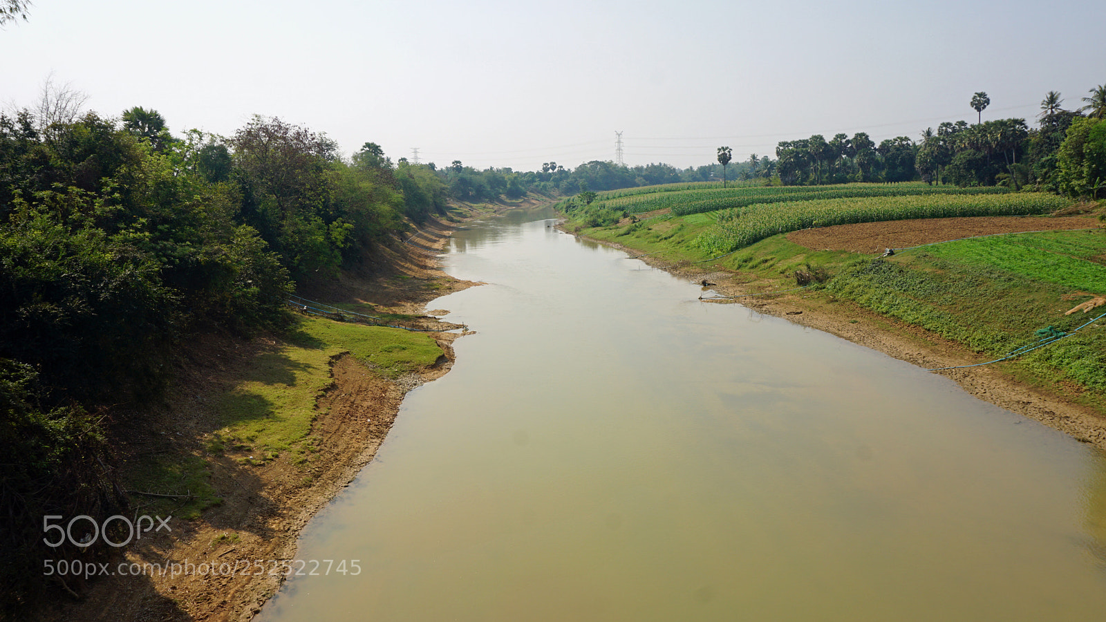 Sony a6000 sample photo. Farmland at tonle sap photography
