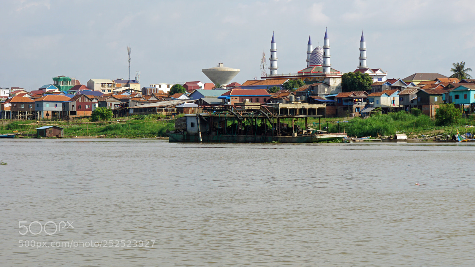 Sony a6000 sample photo. Phnom penh riverside photography