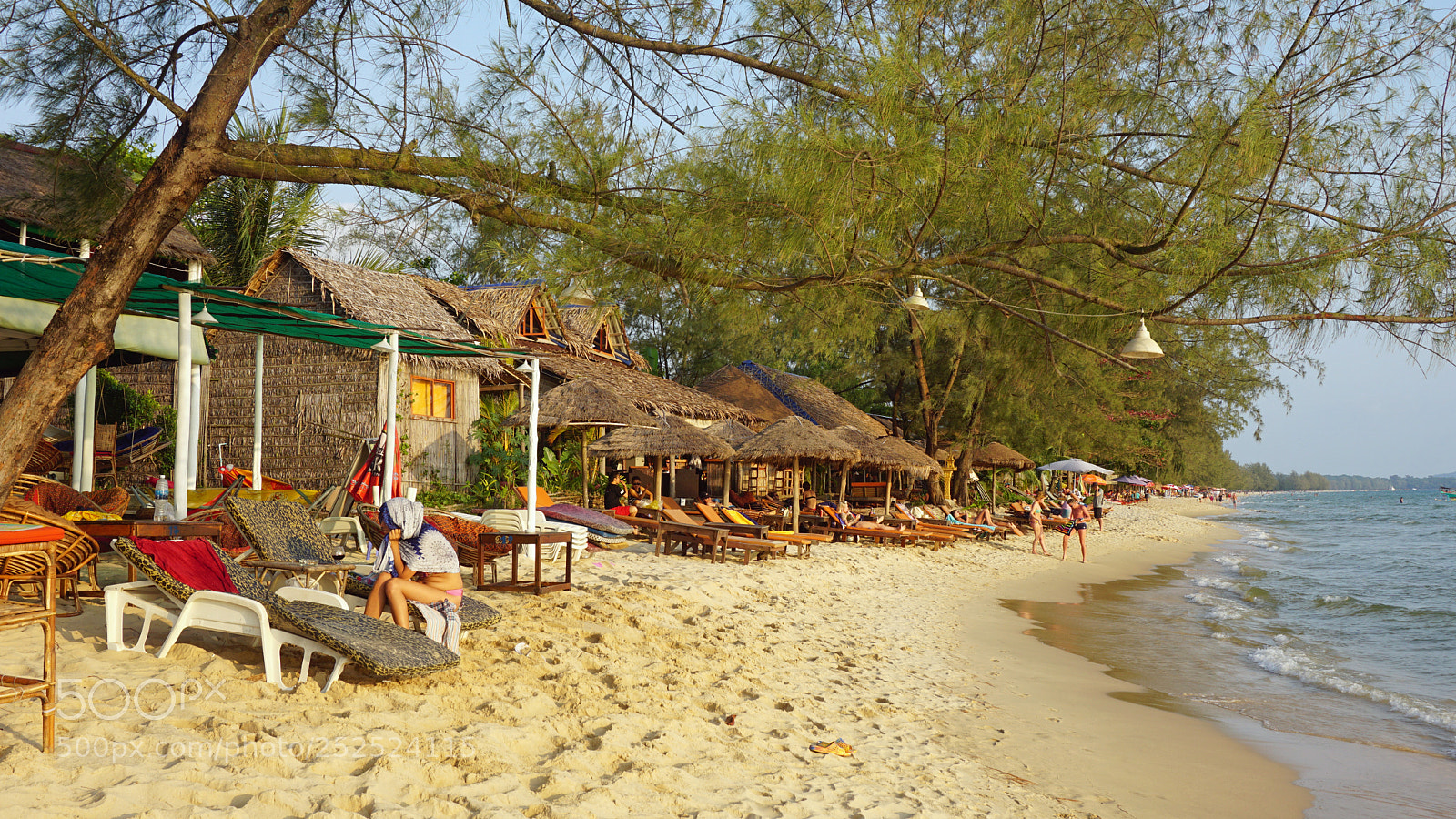 Sony a6000 sample photo. Tropical beach of otres photography