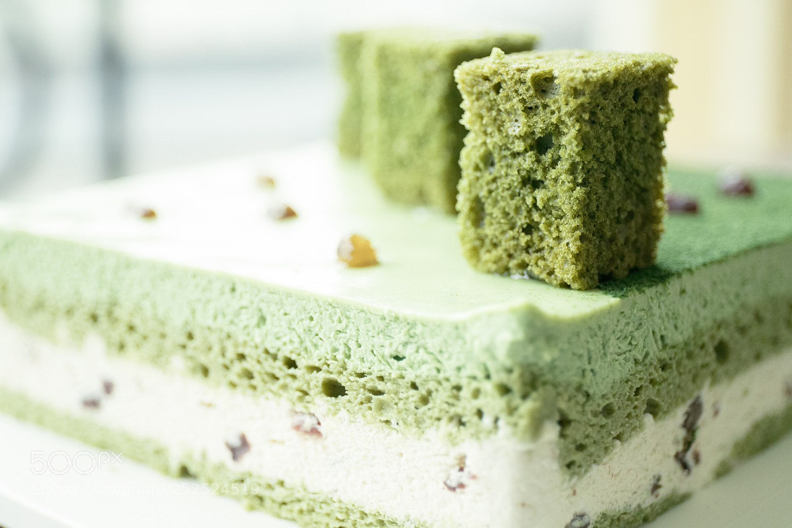 Canon EOS 6D Mark II sample photo. Matcha cake photography