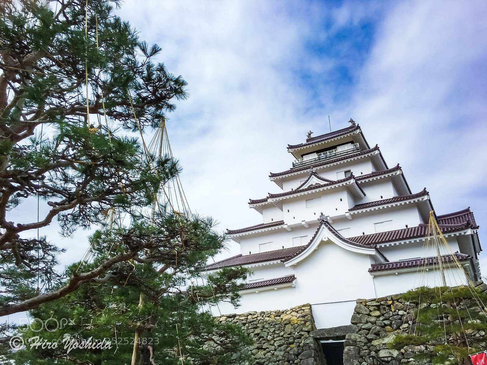 Apple iPhone 6s sample photo. Tsuruga castle photography