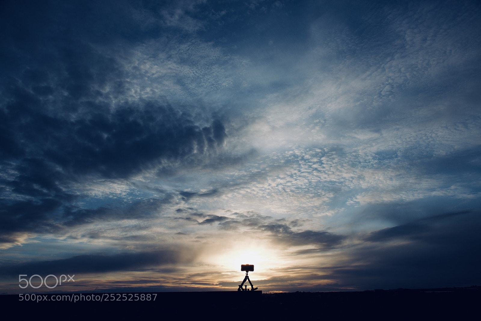 Nikon D810 sample photo. Time lapse sun setting photography