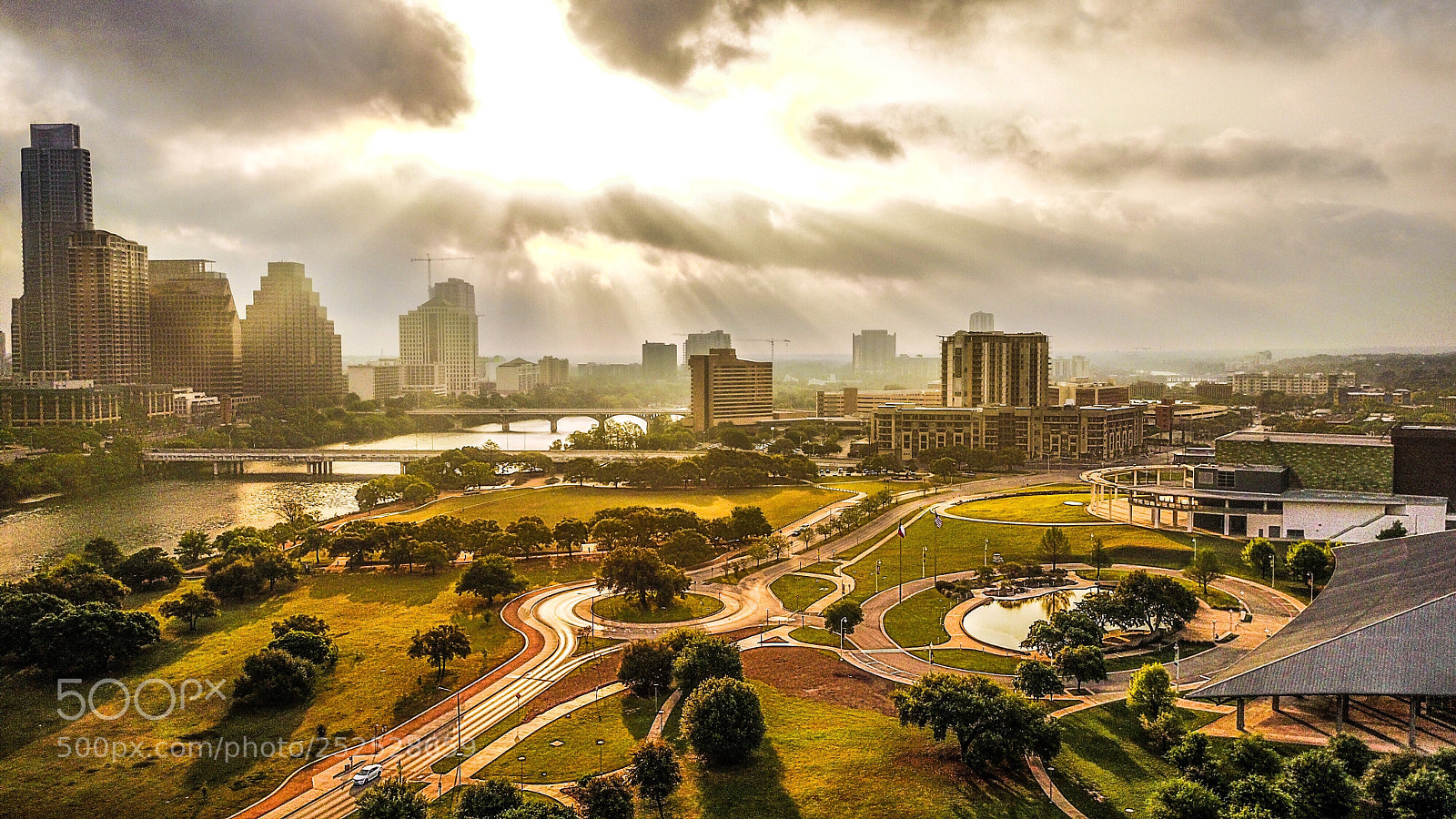 DJI FC220 sample photo. Good morning austin, tx photography