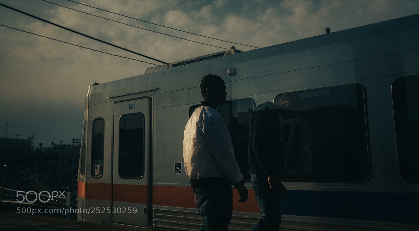 Fujifilm X100F sample photo. Train photography