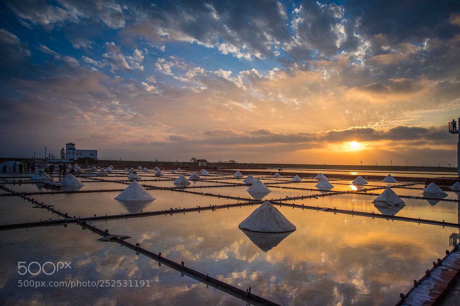 Nikon D810 sample photo. 台灣台南北門鹽田夕陽 photography