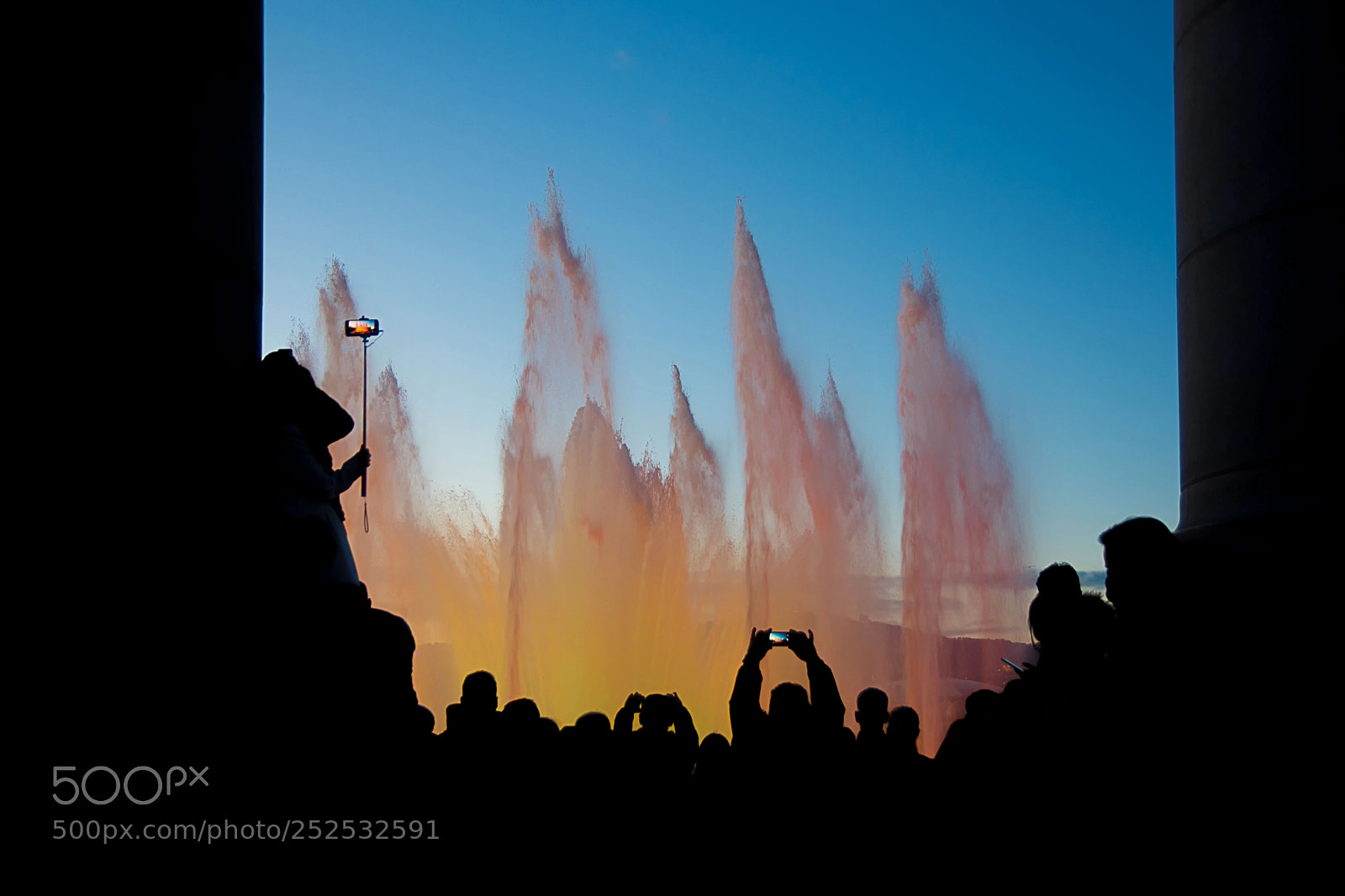 Nikon D7200 sample photo. Font de nit photography