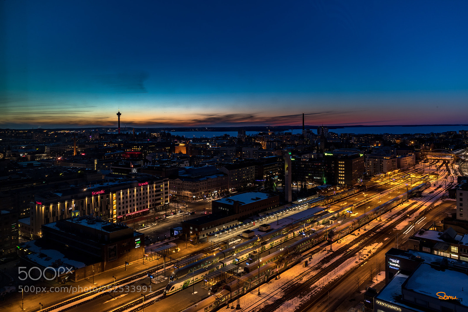 Canon EOS-1D X Mark II sample photo. Tampere railway station by photography