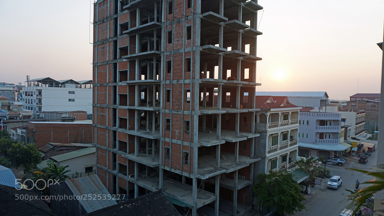 Sony a6000 sample photo. Architecture in battambang photography