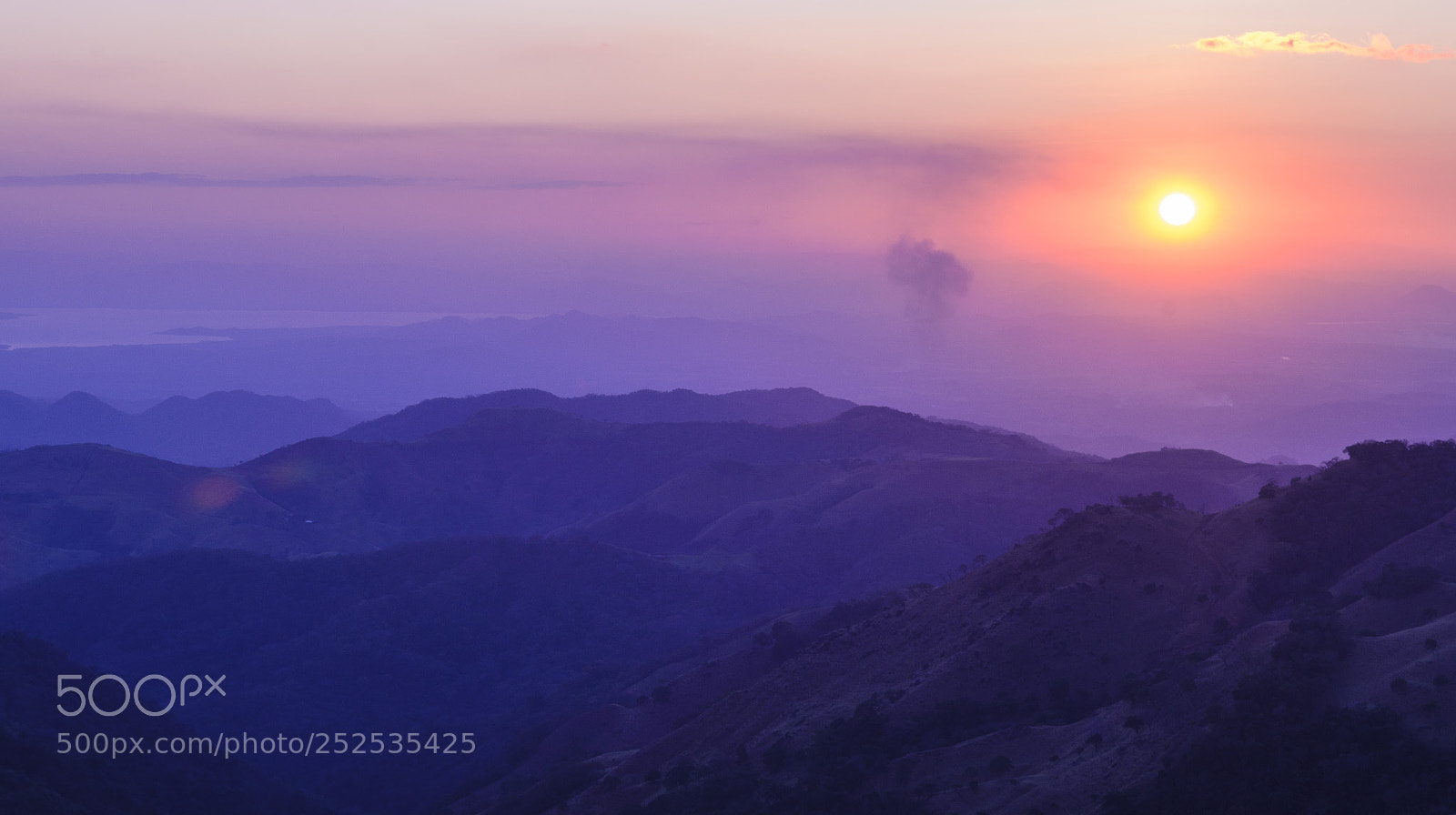 Nikon D7000 sample photo. Sunset from monteverde. photography