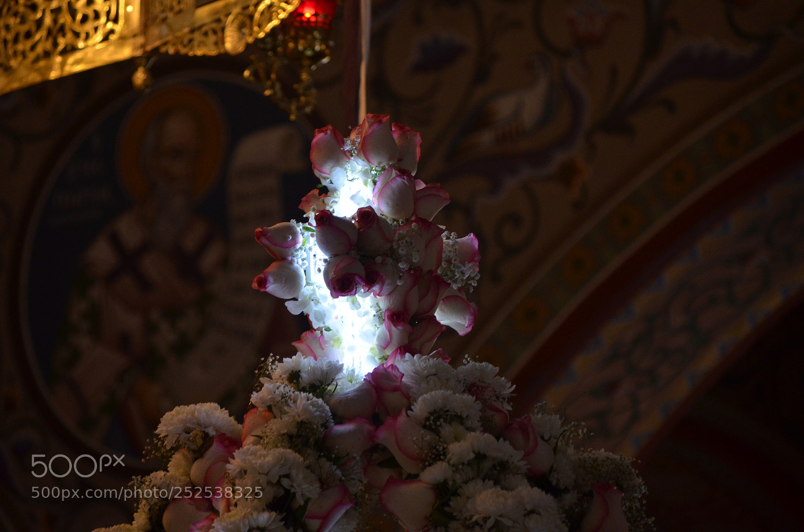 Nikon D5100 sample photo. Cross... light... flowers photography