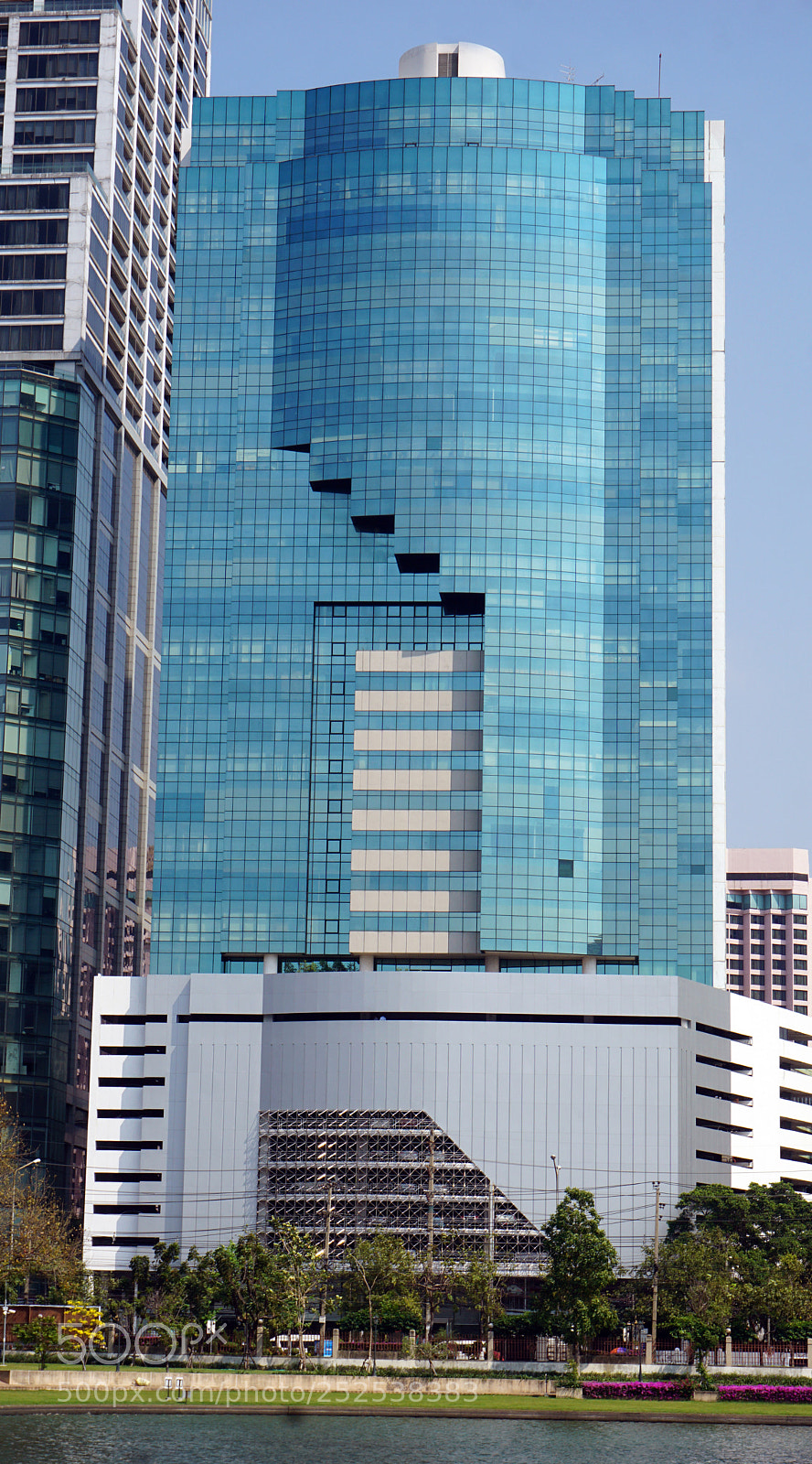 Sony a6000 sample photo. Modern houses in bangkok photography