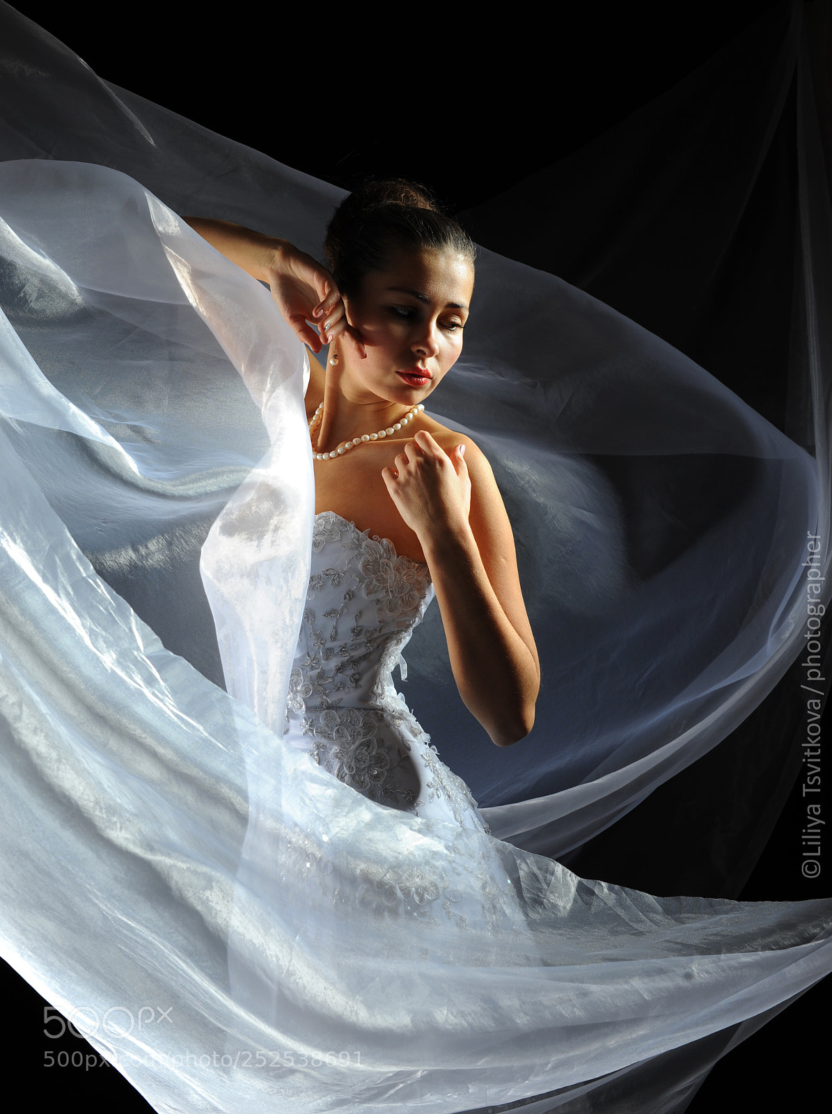Nikon D700 sample photo. Bride photography