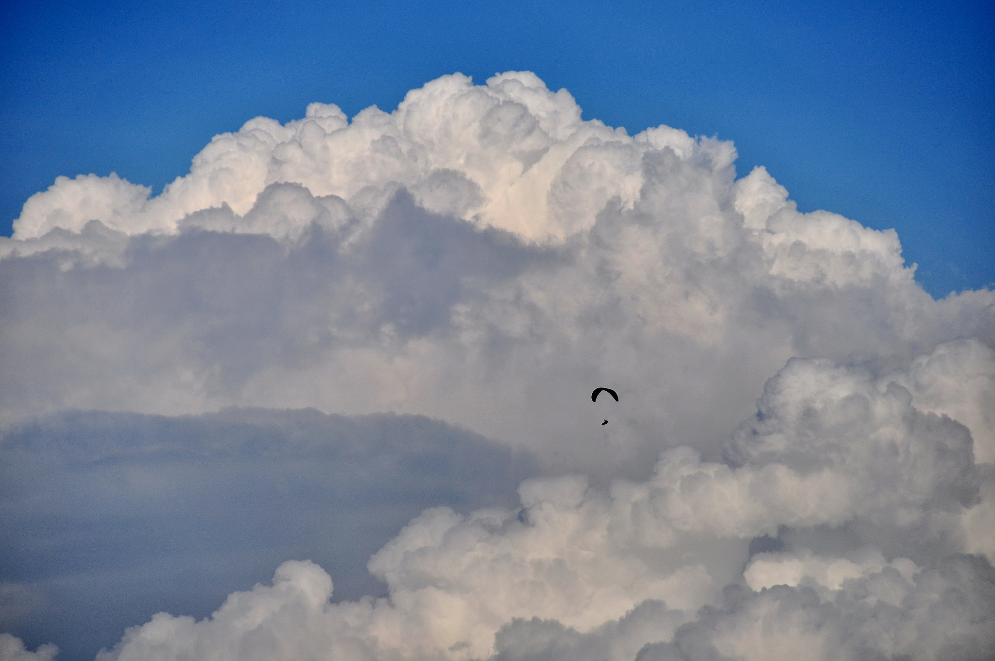 Nikon D5000 sample photo. Above the clouds photography