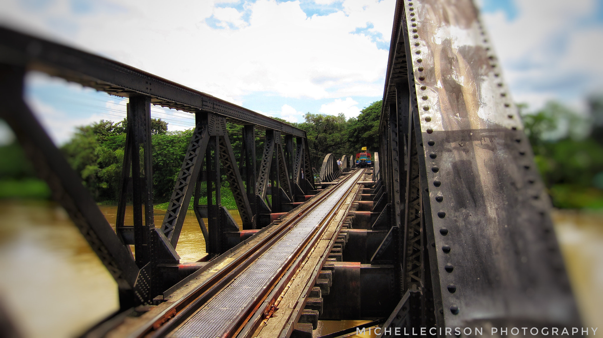 Canon PowerShot SD960 IS (Digital IXUS 110 IS / IXY Digital 510 IS) sample photo. River kwai railway track bangkok  photography