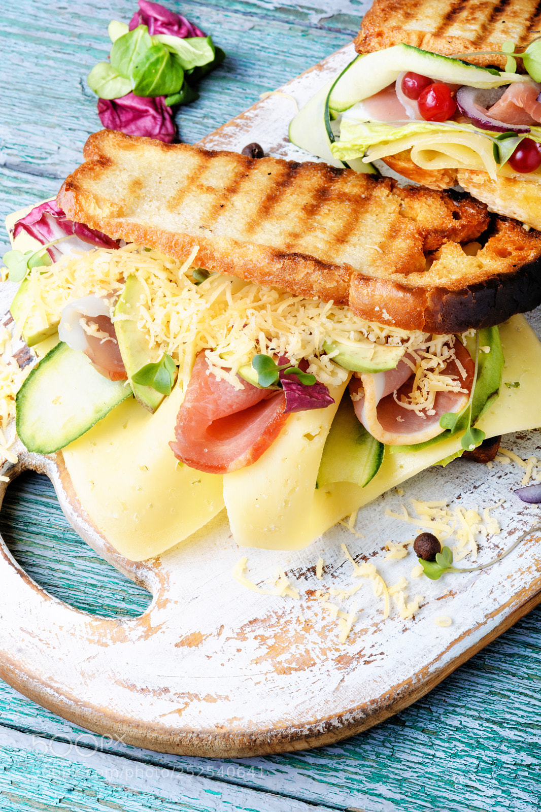 Nikon D7100 sample photo. Sandwiches on cutting board photography