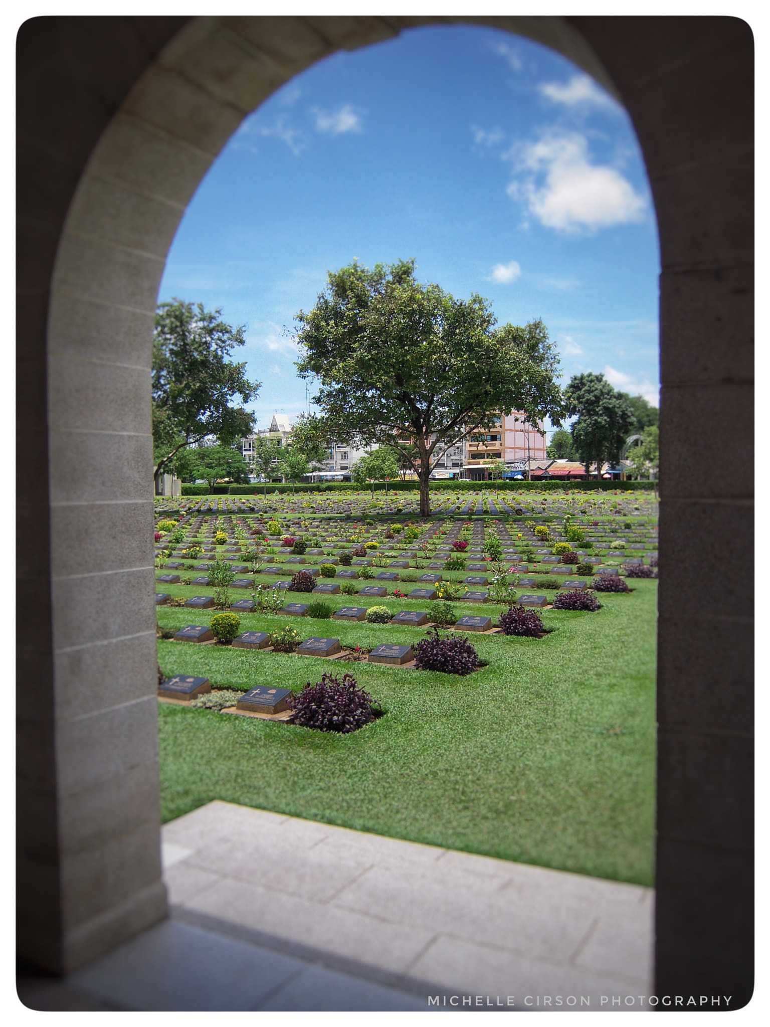 Nikon Coolpix S600 sample photo. World war ii cemetery bangkok  photography