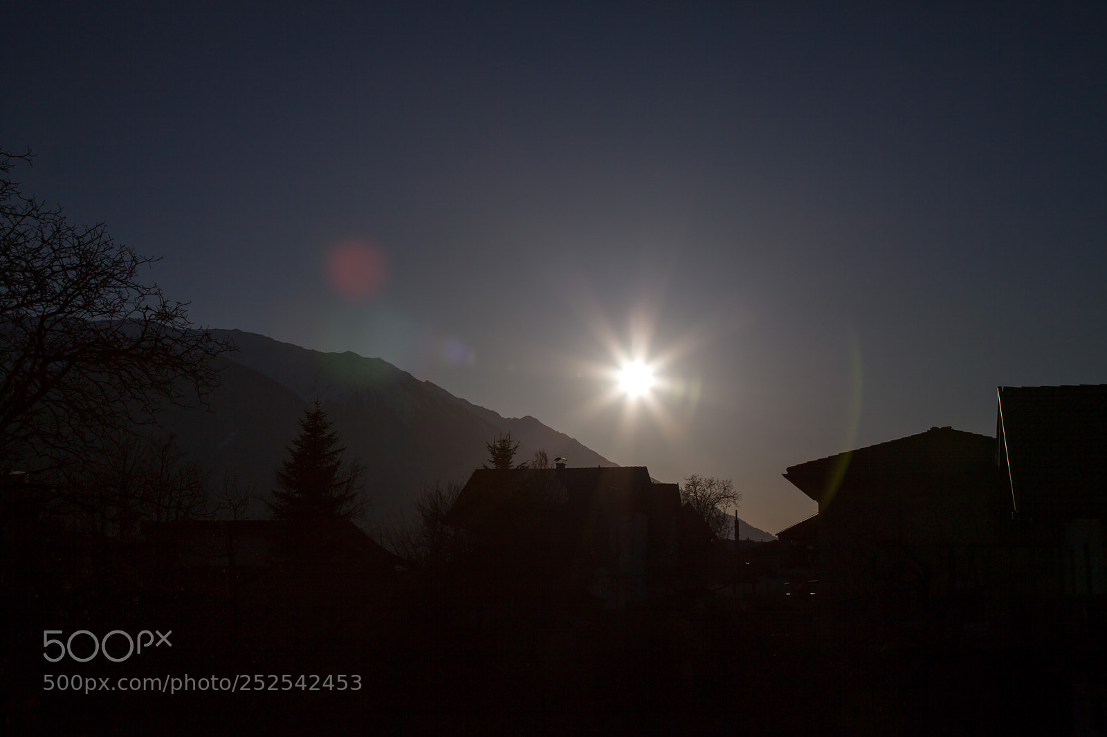 Canon EOS 5D Mark II sample photo. Sunset in tyrol photography