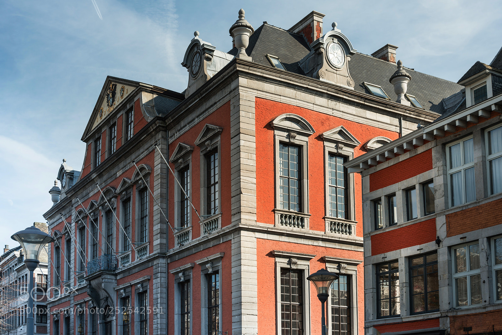 Nikon D800 sample photo. City hall in liege photography