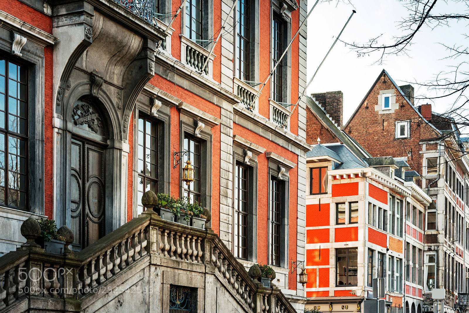 Nikon D800 sample photo. City hall in liege photography
