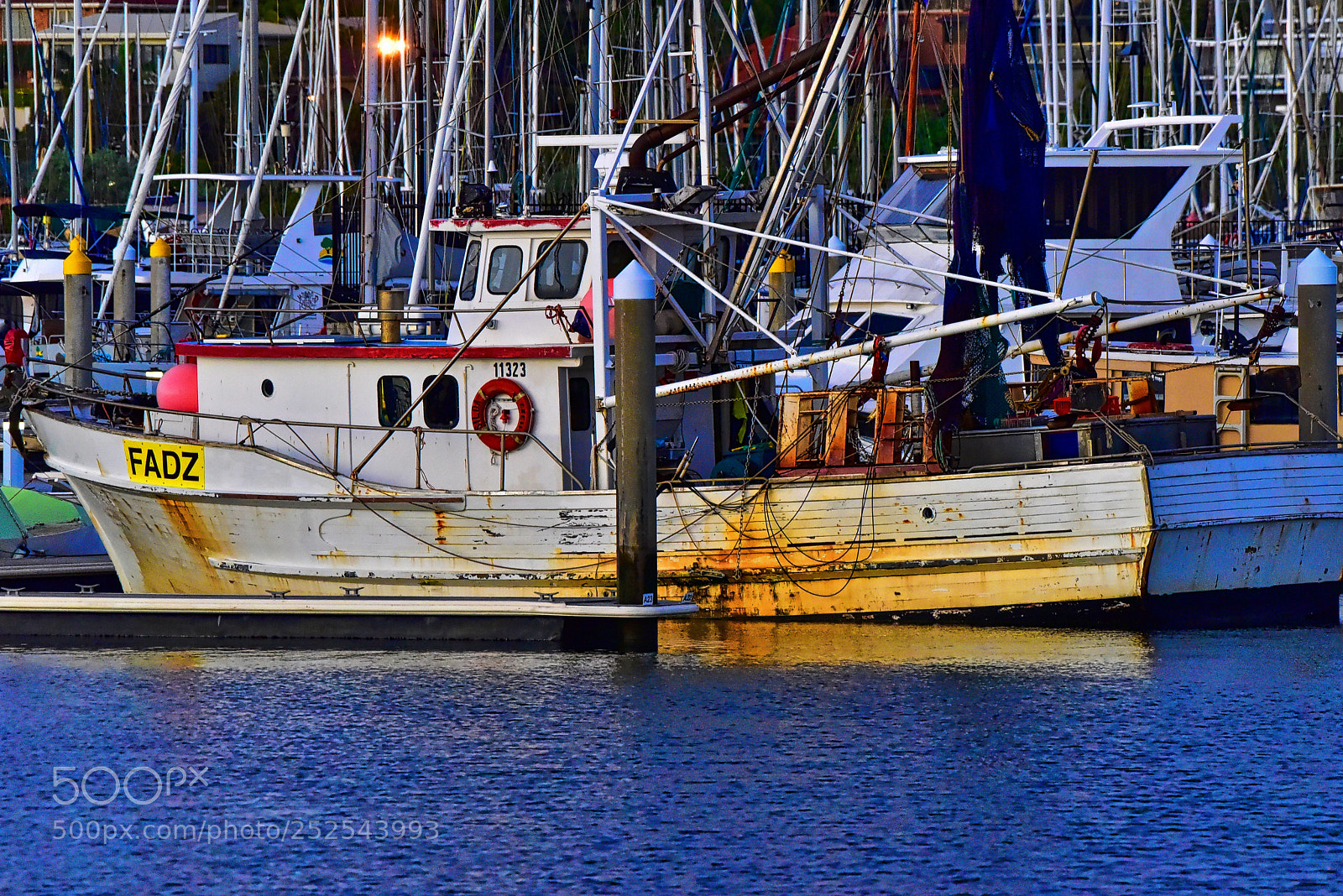 Nikon D810 sample photo. Trawler photography