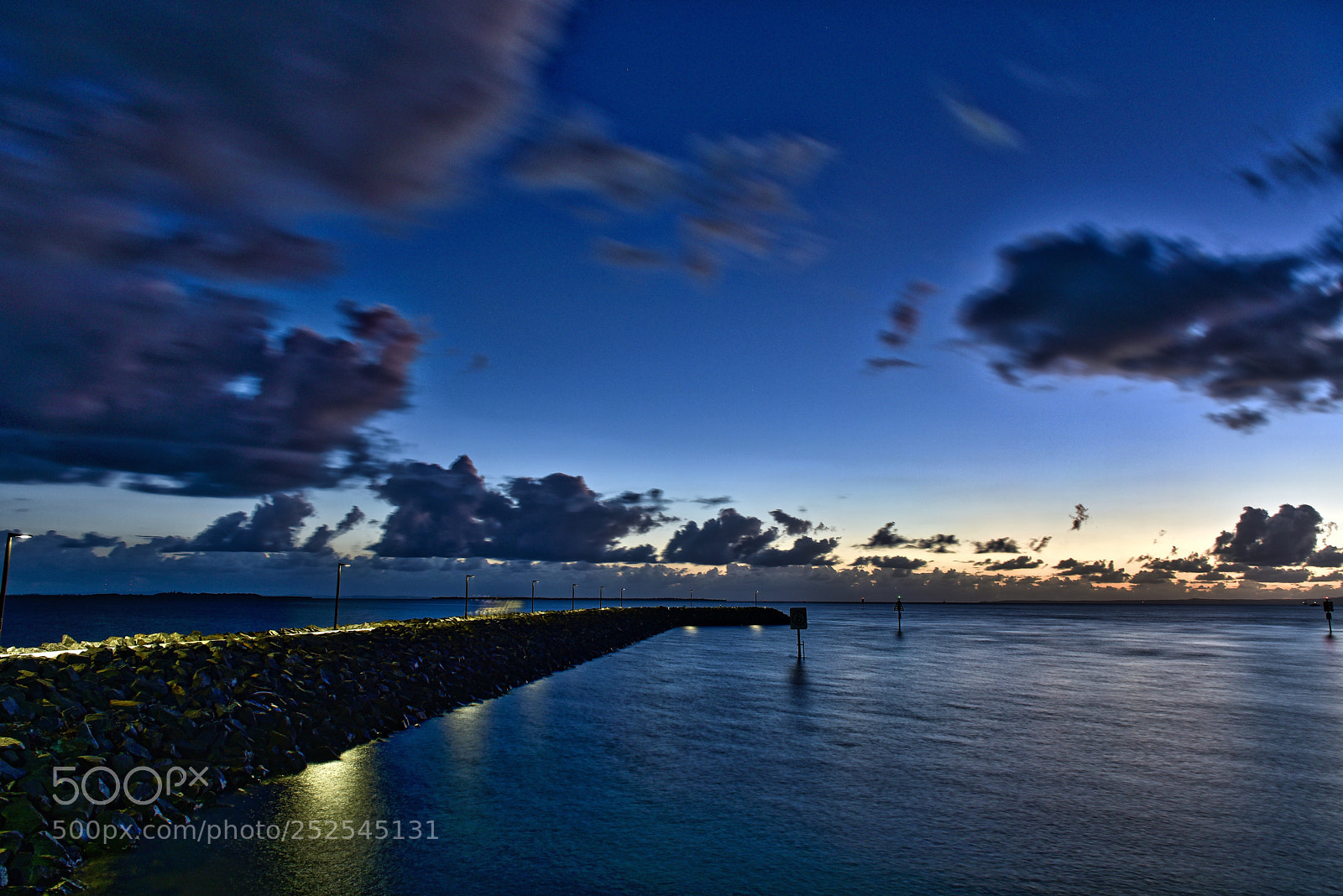 Nikon D810 sample photo. Seawall at sunrise photography