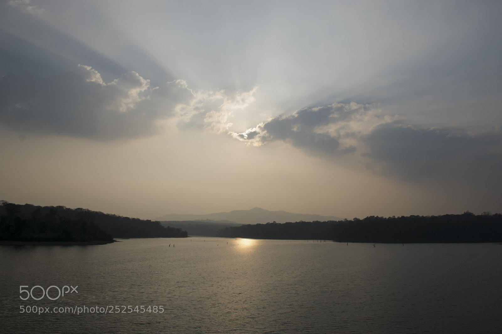 Nikon D5300 sample photo. Sunset at chikhlihole dam photography