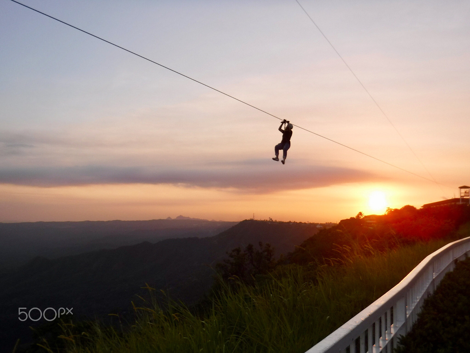 Fujifilm FinePix XP90 XP91 XP95 sample photo. Zipline, tagaytay, philippines photography
