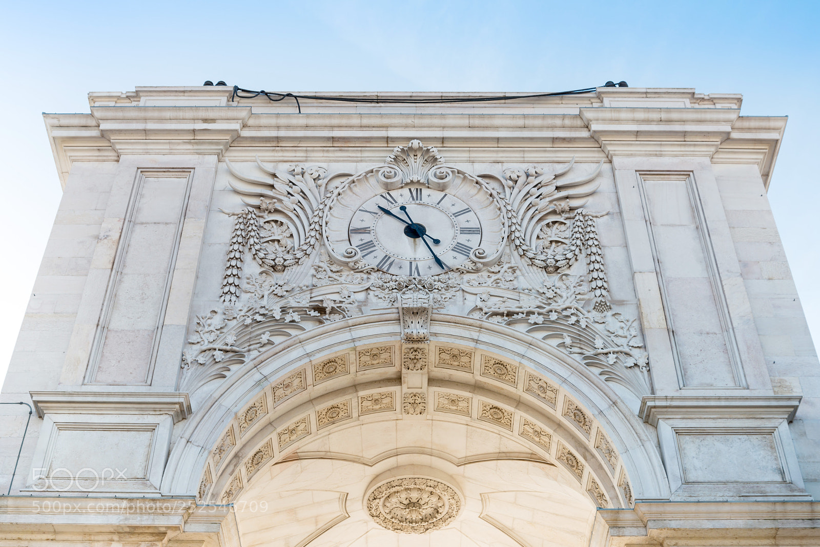 Nikon D800 sample photo. Rua augusta arch lisbon photography