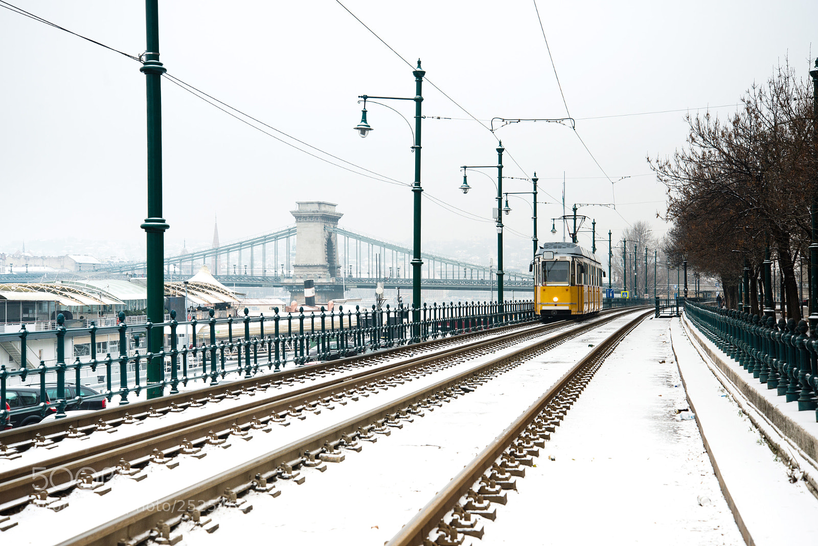 Nikon D800 sample photo. Historic tramway in budapest photography
