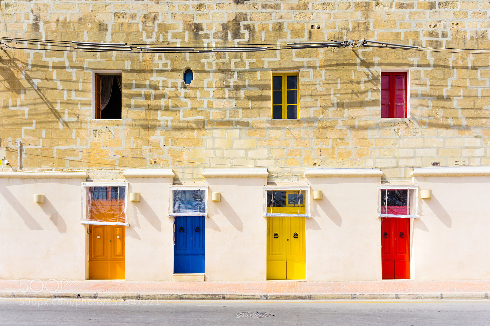 Sony a6000 sample photo. Colorful building in valletta,malta photography