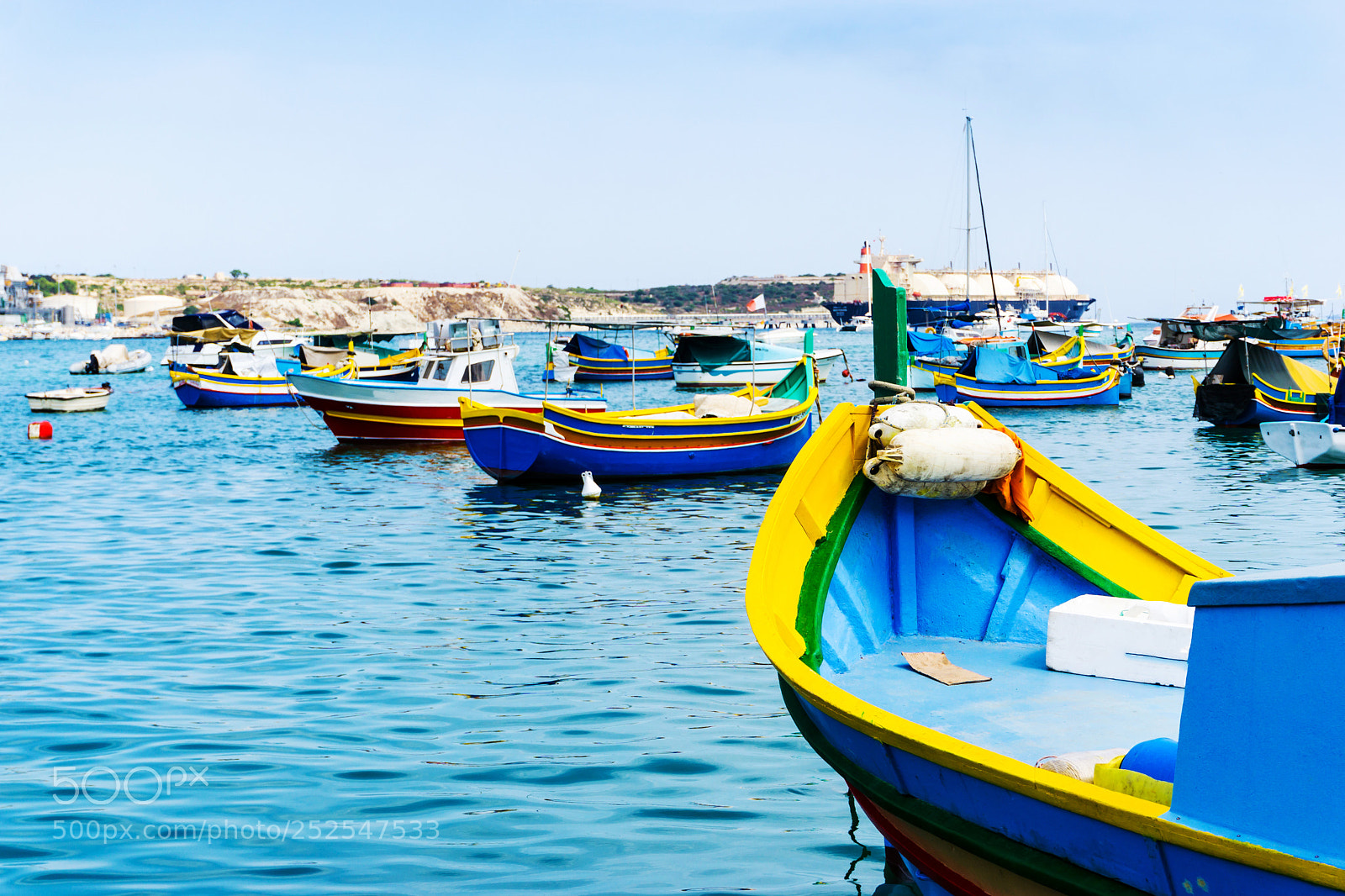 Sony a6000 sample photo. Traditional boats at marsaxlokk photography