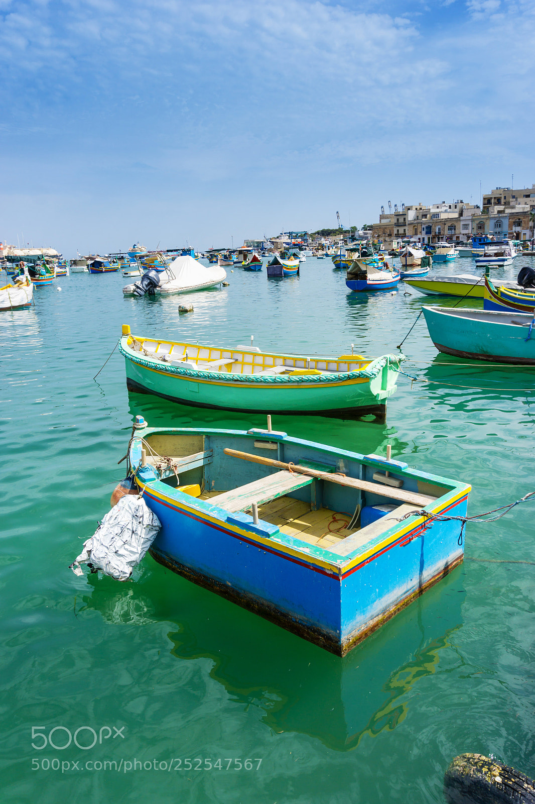 Sony a6000 sample photo. Mediterranean traditional colorful boats photography
