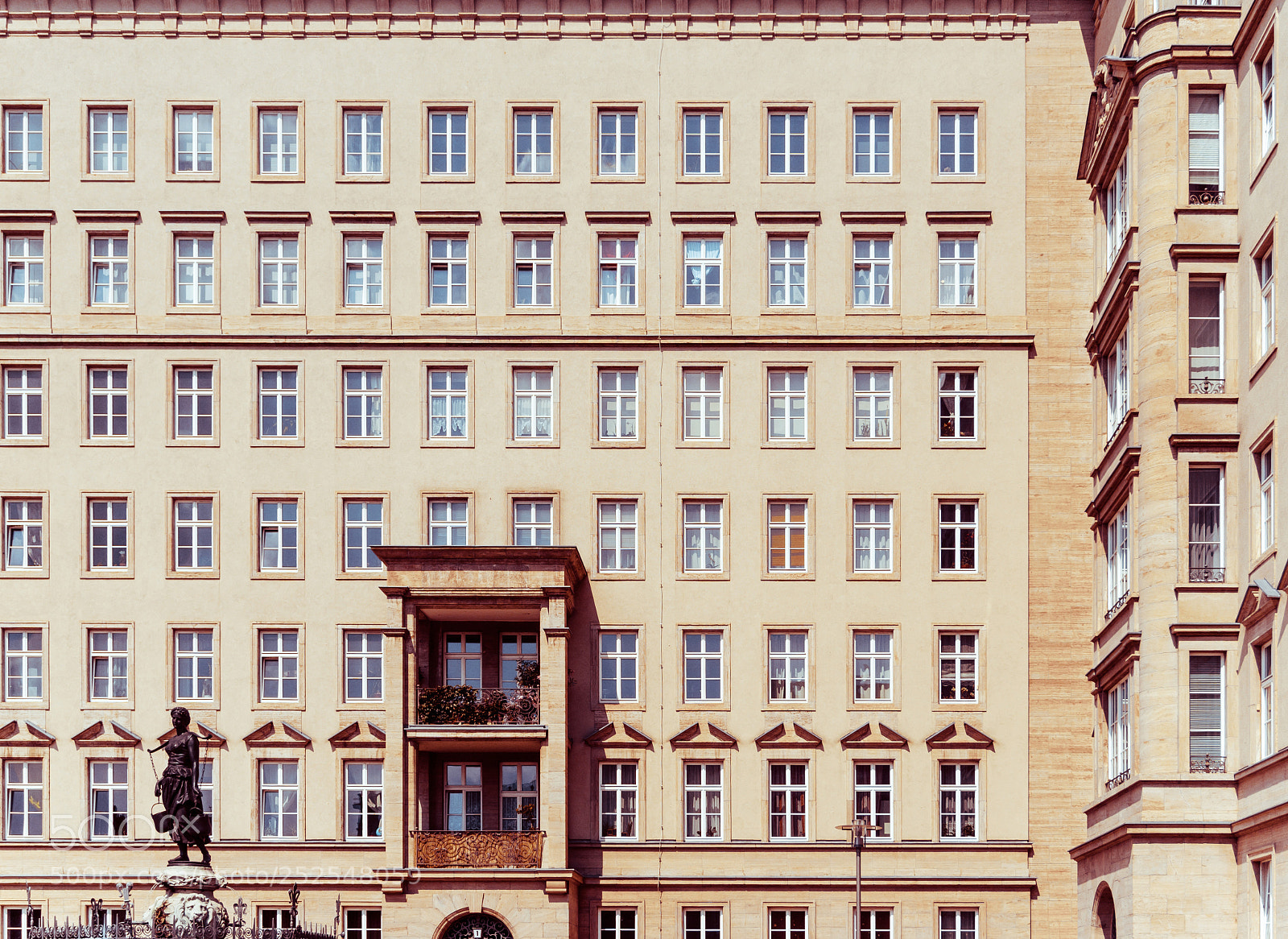 Sony a6000 sample photo. Antique building view leipzig photography